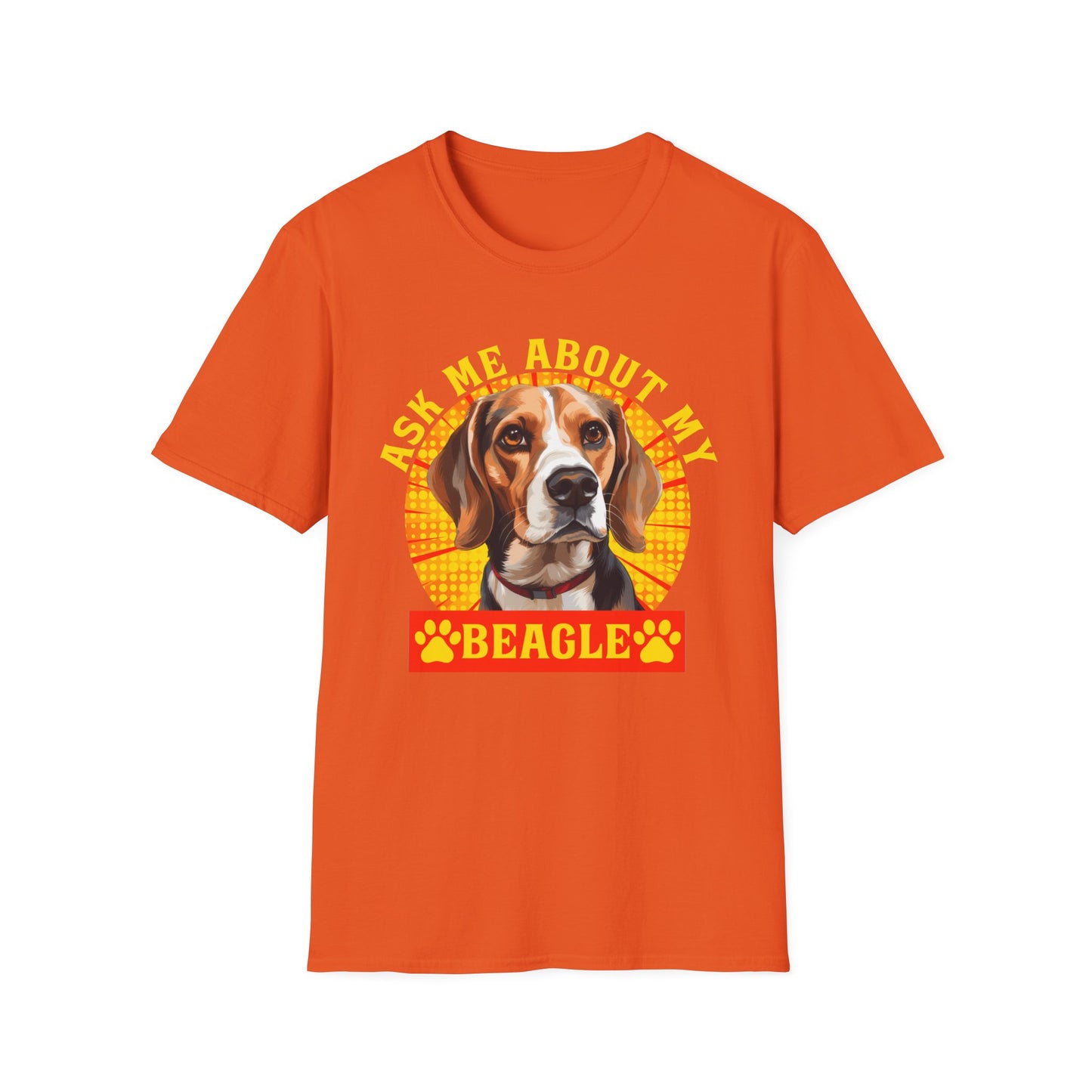 Ask Me About My Beagle Unisex T-Shirt