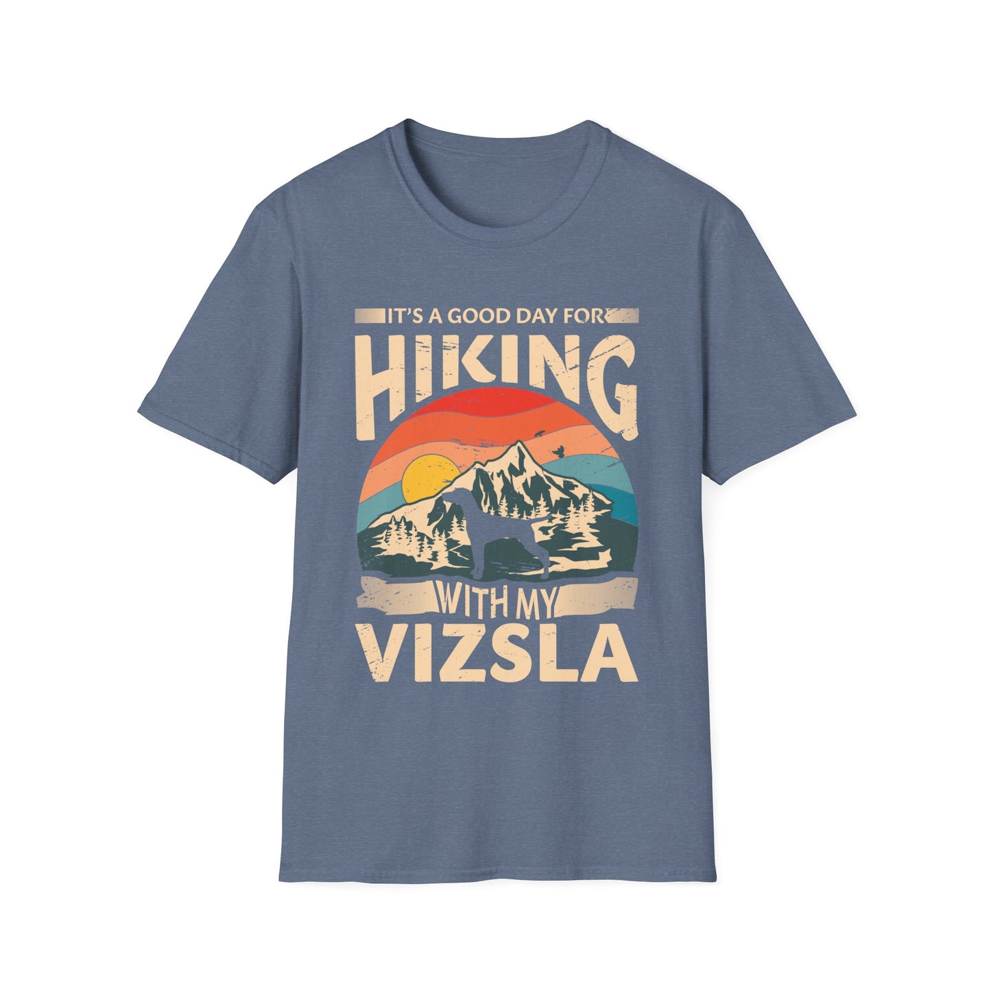 Vizsla Dog Hiking T-Shirt