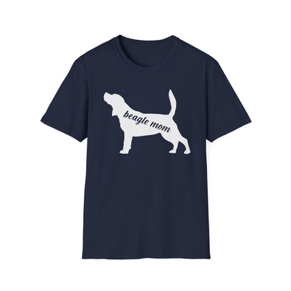 Beagle Mom T-Shirt Dog Silhouette