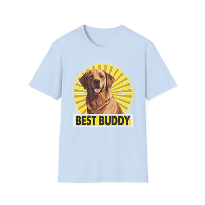 Golden Retriever T-Shirt - Best Buddy