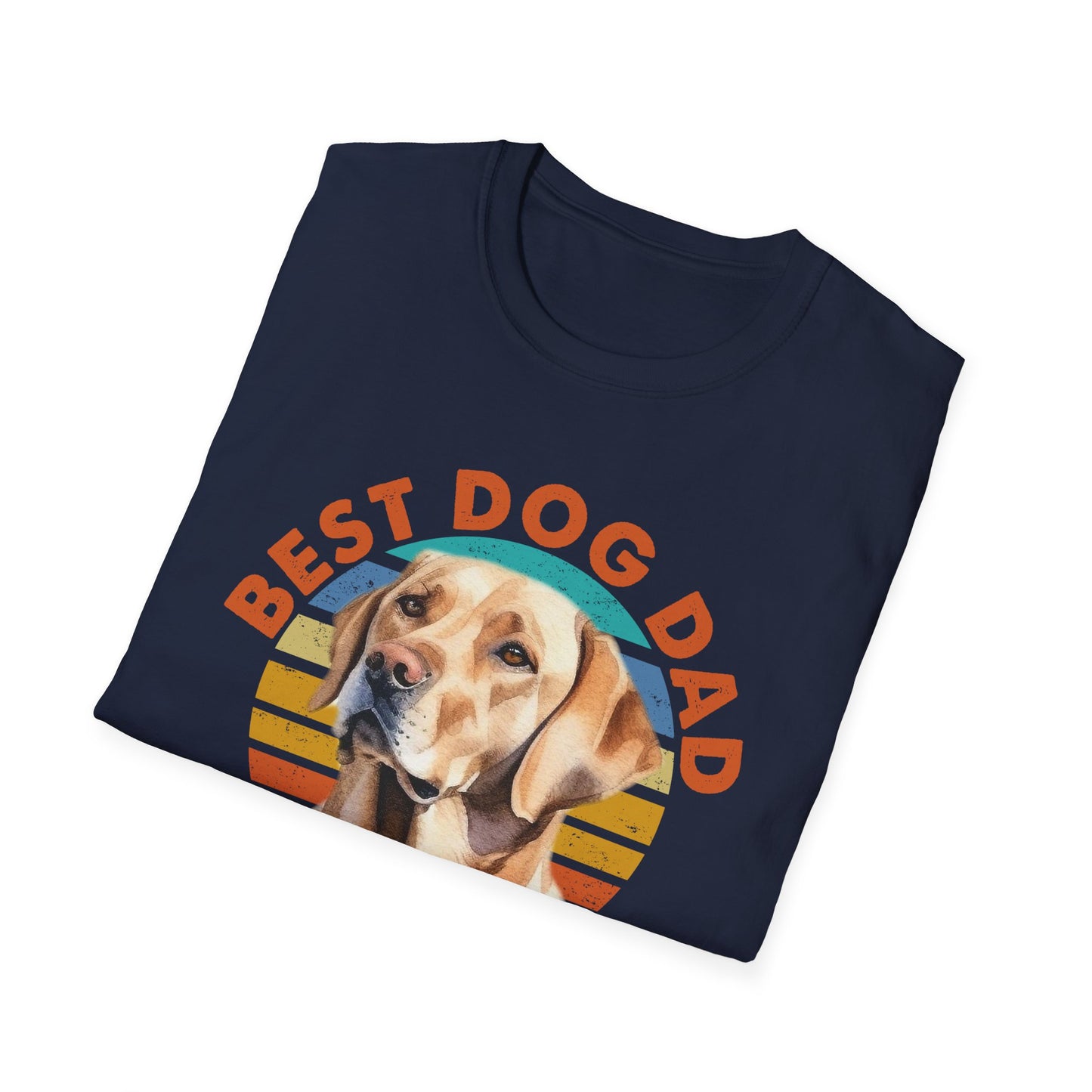 Labrador Retriever T-Shirt - Best Dog Dad Ever - Unisex