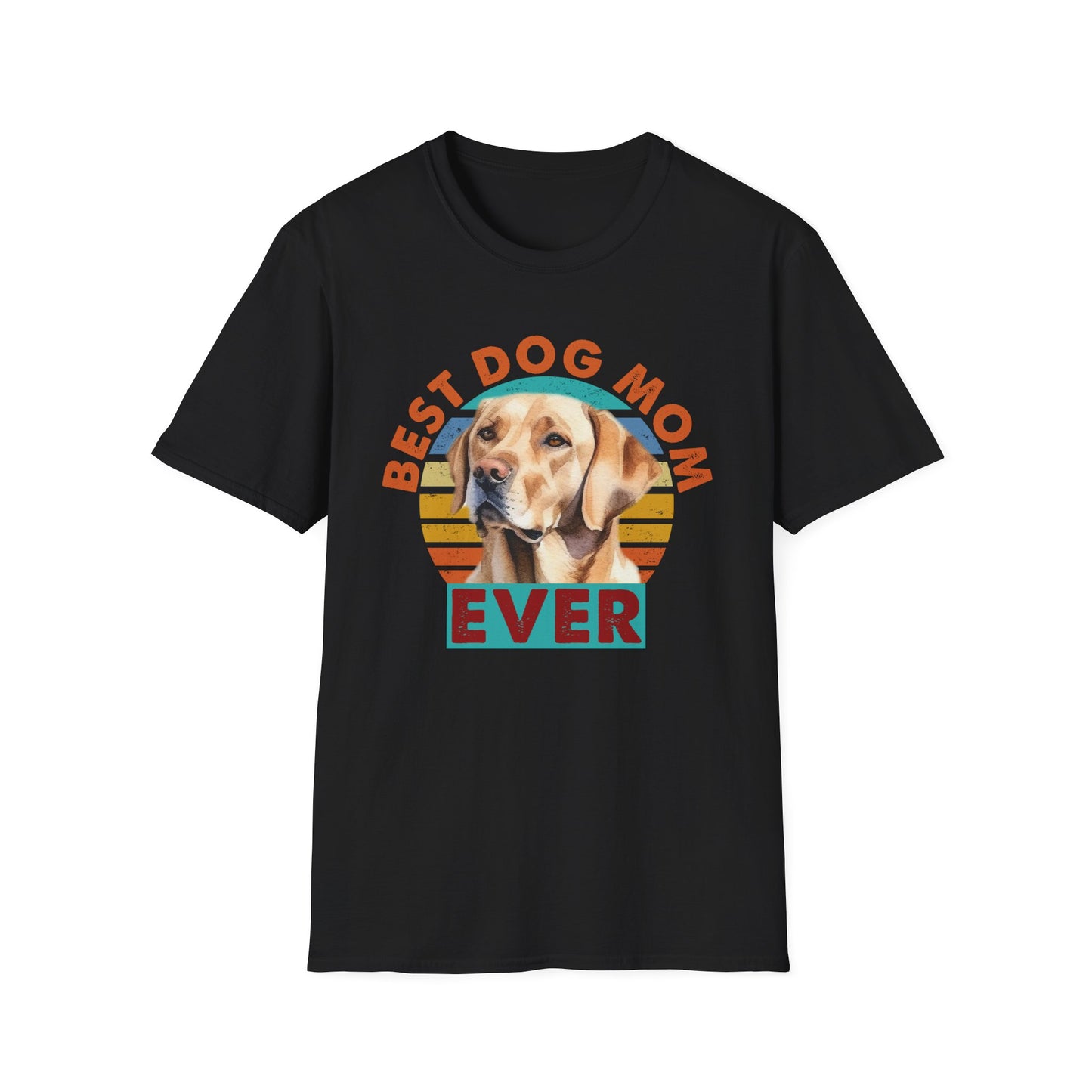 Labrador Retriever T-Shirt - Best Dog Mom Ever - Unisex