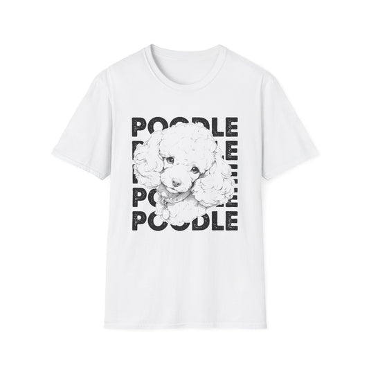 Poodle T-Shirt for Poodle Lovers and Owners - Unisex Softstyle