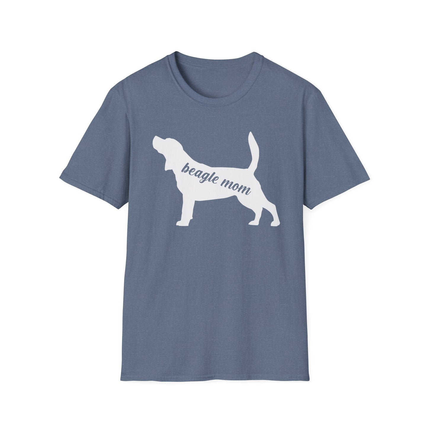 Beagle Mom T-Shirt Dog Silhouette
