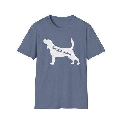 Beagle Mom T-Shirt Dog Silhouette