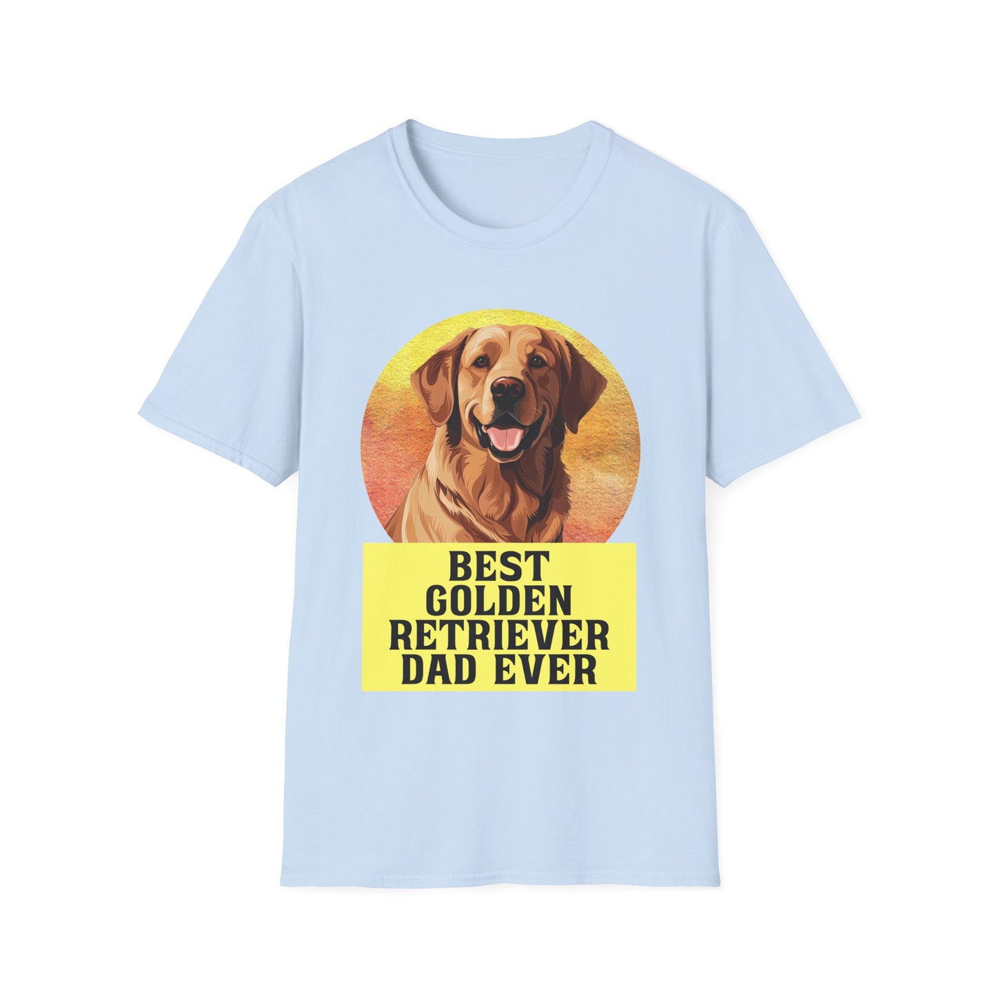 Golden Retriever T-Shirt - Best Golden Retriever Dad Ever