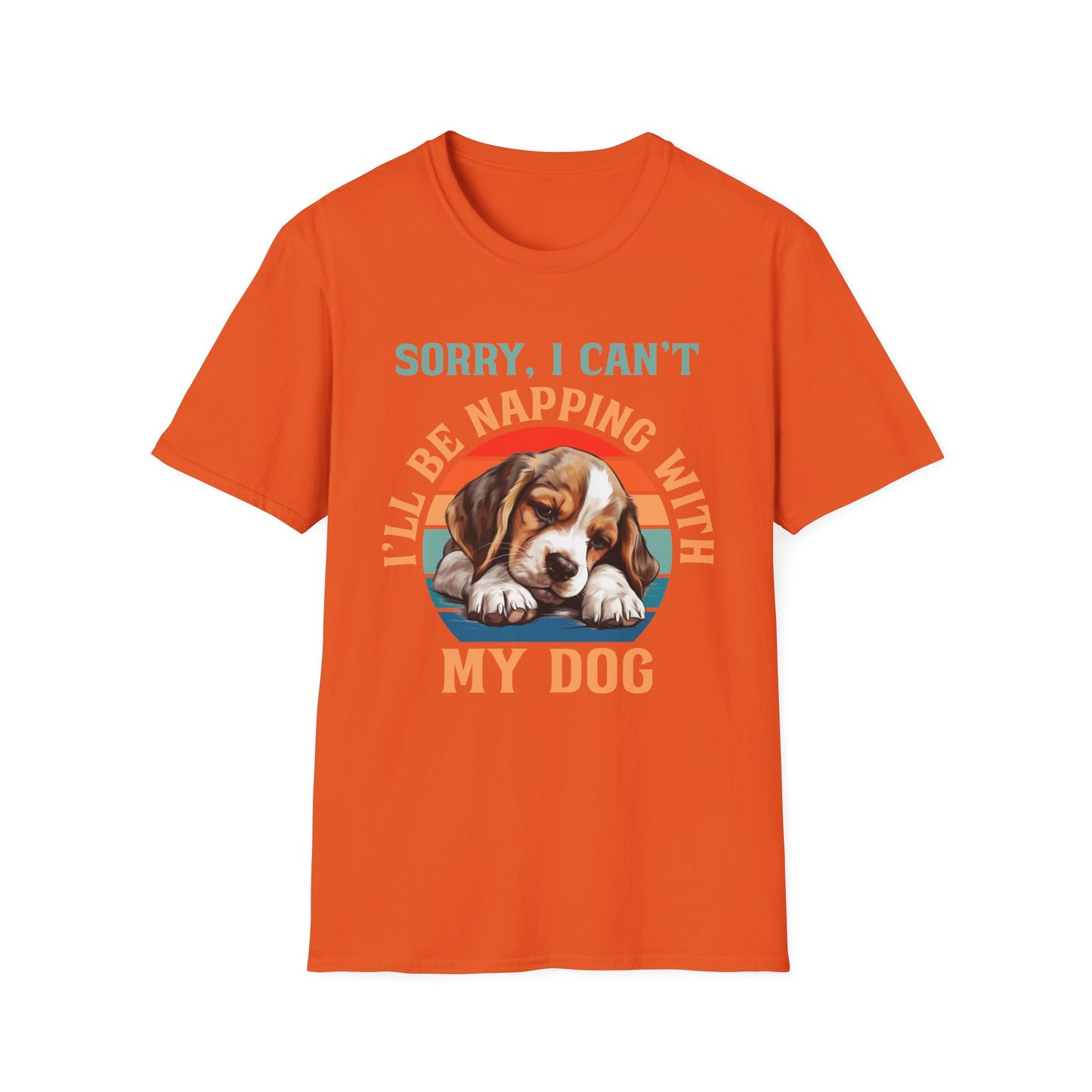 Beagle Dog Sorry I Can't I'll Be Napping With My Dog T-Shirt