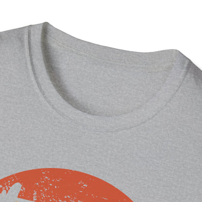 French Bulldog Retro Sunset Design Dog Silhouette T-shirt