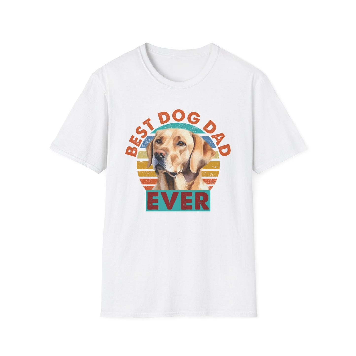Labrador Retriever T-Shirt - Best Dog Dad Ever - Unisex
