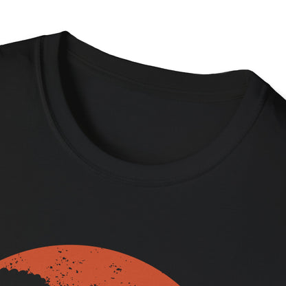 Poodle Retro Sunset T-Shirt for Dog Moms and Dads