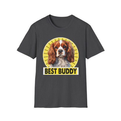 Dark Heather Cavalier King Charles Spaniel CKCS T-Shirt for women men adults humans