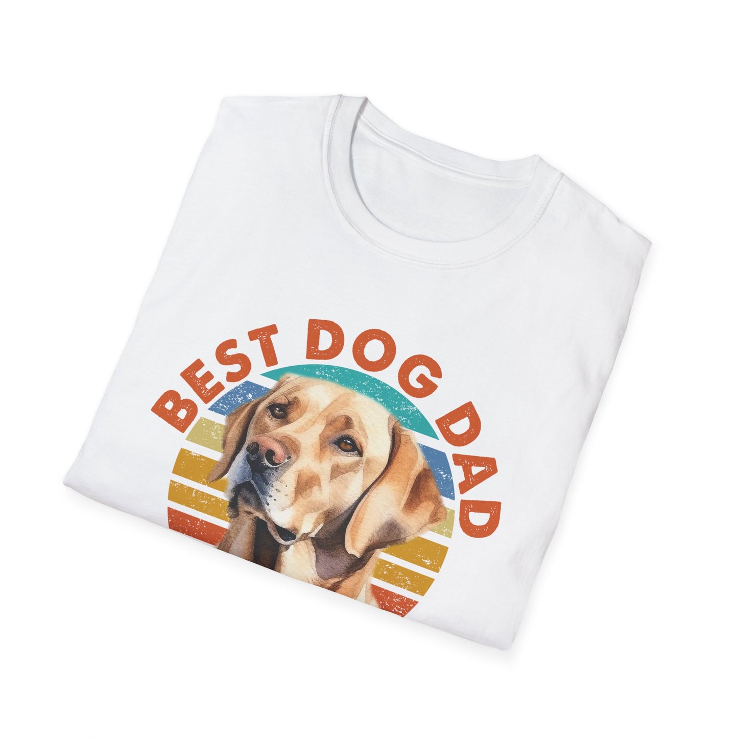 Labrador Retriever T-Shirt - Best Dog Dad Ever - Unisex
