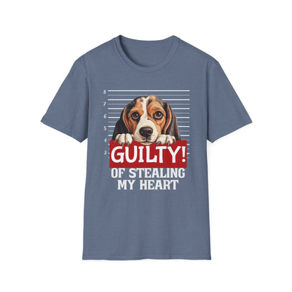 Guilty of Stealing My Heart Beagle Love T-Shirt