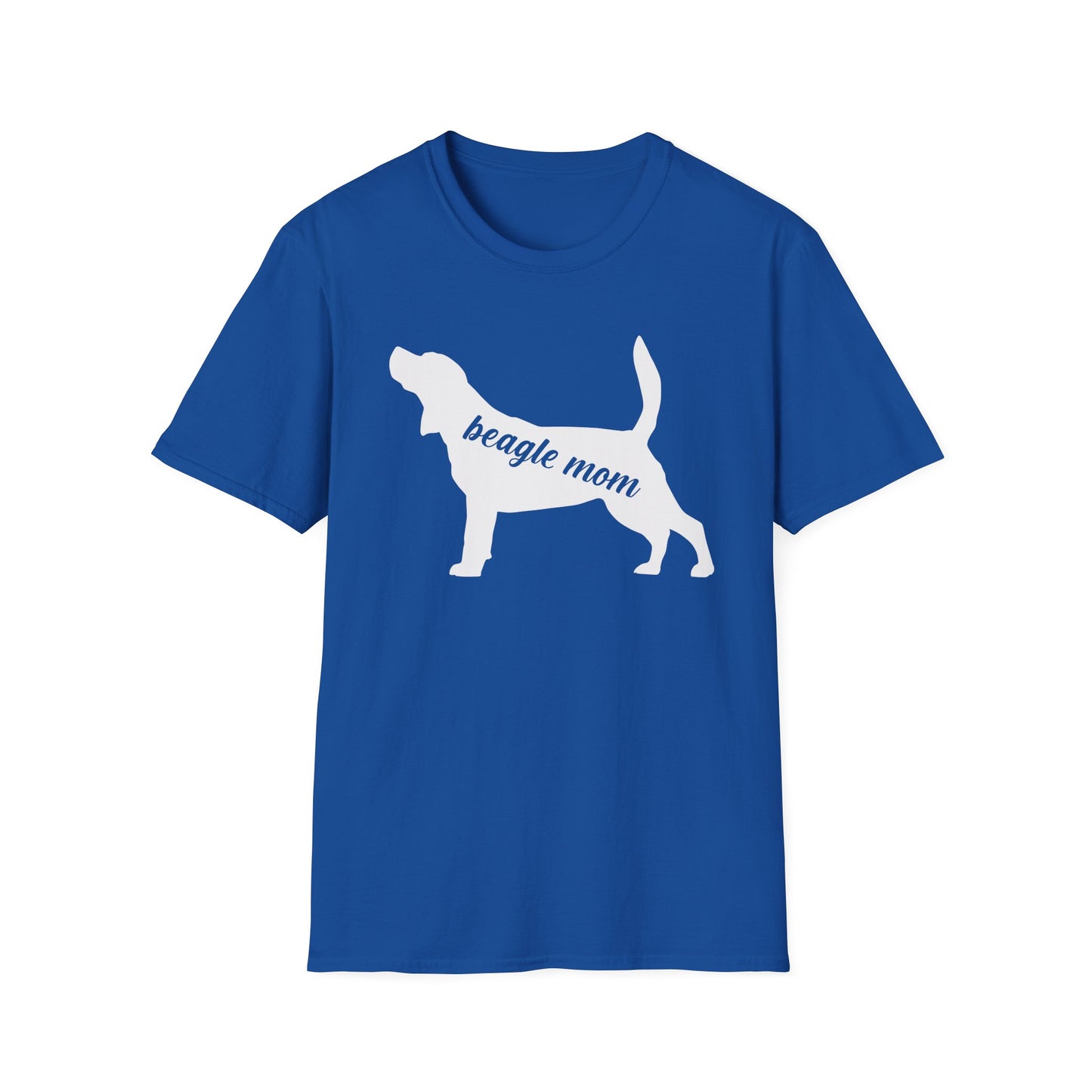Beagle Mom T-Shirt Dog Silhouette