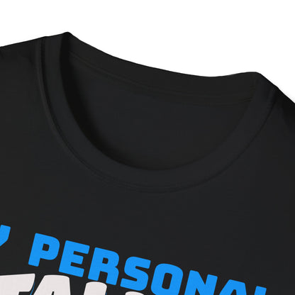 Funny French Bulldog Dog Unisex T-Shirt - My Personal Stalker Design