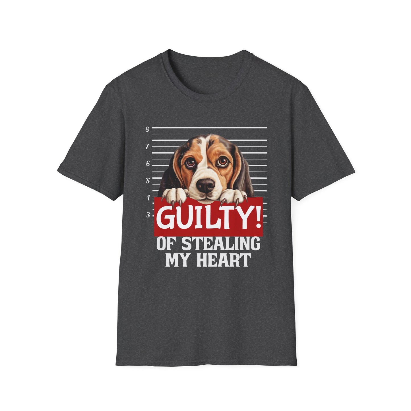 Guilty of Stealing My Heart Beagle Love T-Shirt
