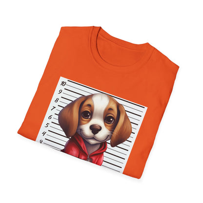 Beagle Dog Guilty of Stealing Hearts Mugshot T-Shirt