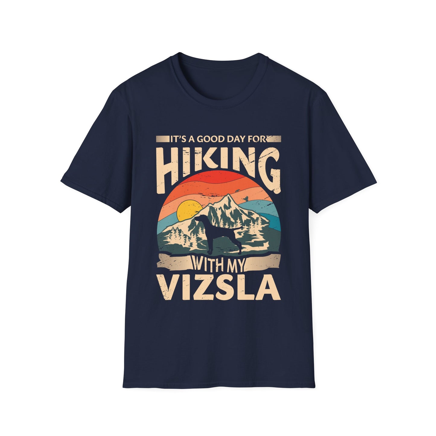 Vizsla Dog Hiking T-Shirt