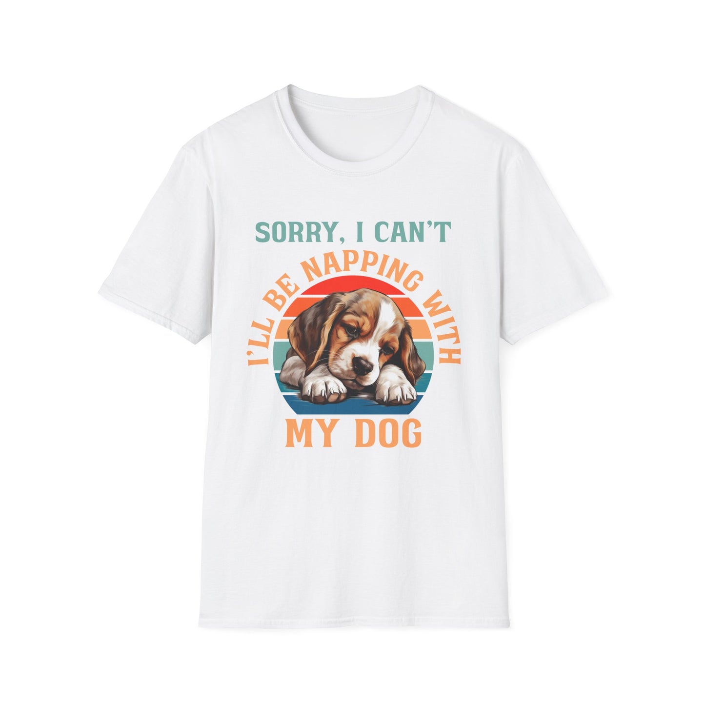 Beagle Dog Sorry I Can't I'll Be Napping With My Dog T-Shirt