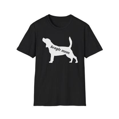 Beagle Mom T-Shirt Dog Silhouette