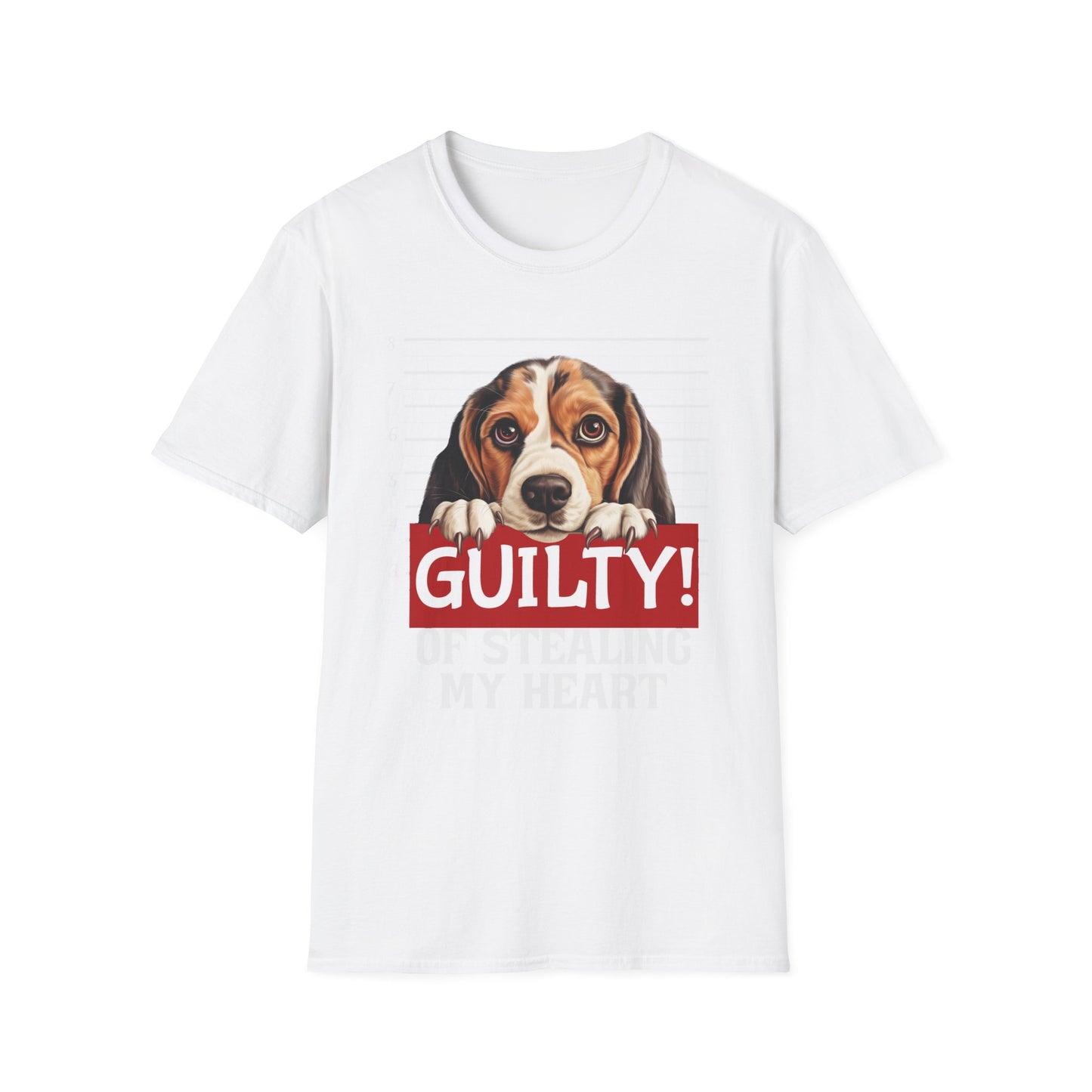 Guilty of Stealing My Heart Beagle Love T-Shirt
