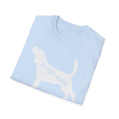 Beagle Mom T-Shirt Dog Silhouette