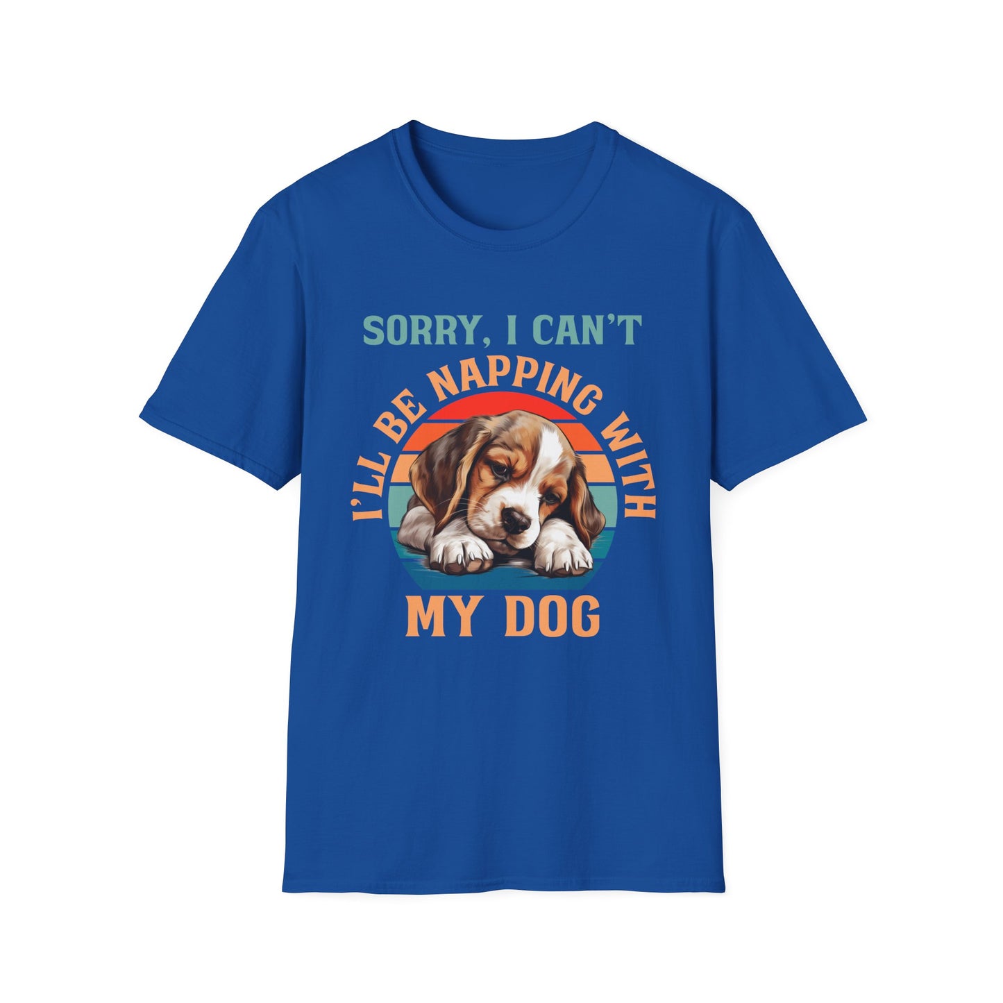 Beagle Dog Sorry I Can't I'll Be Napping With My Dog T-Shirt