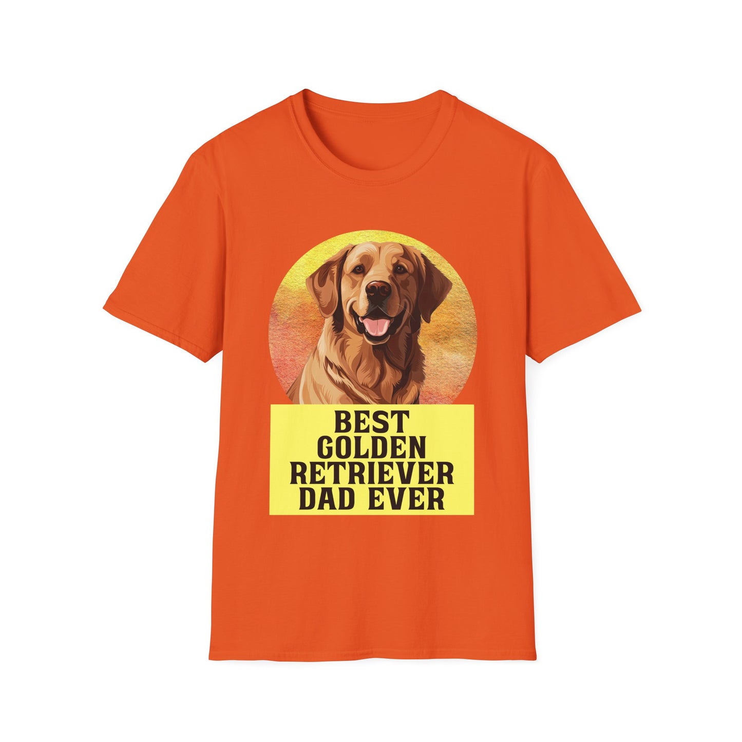 Golden Retriever T-Shirt - Best Golden Retriever Dad Ever