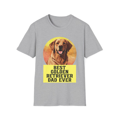 Golden Retriever T-Shirt - Best Golden Retriever Dad Ever