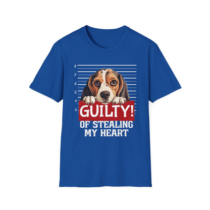 Guilty of Stealing My Heart Beagle Love T-Shirt