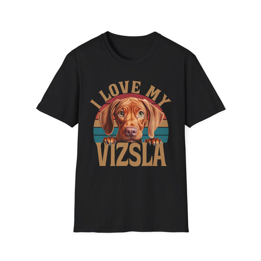 Vizsla Lover T-Shirt Retro Design