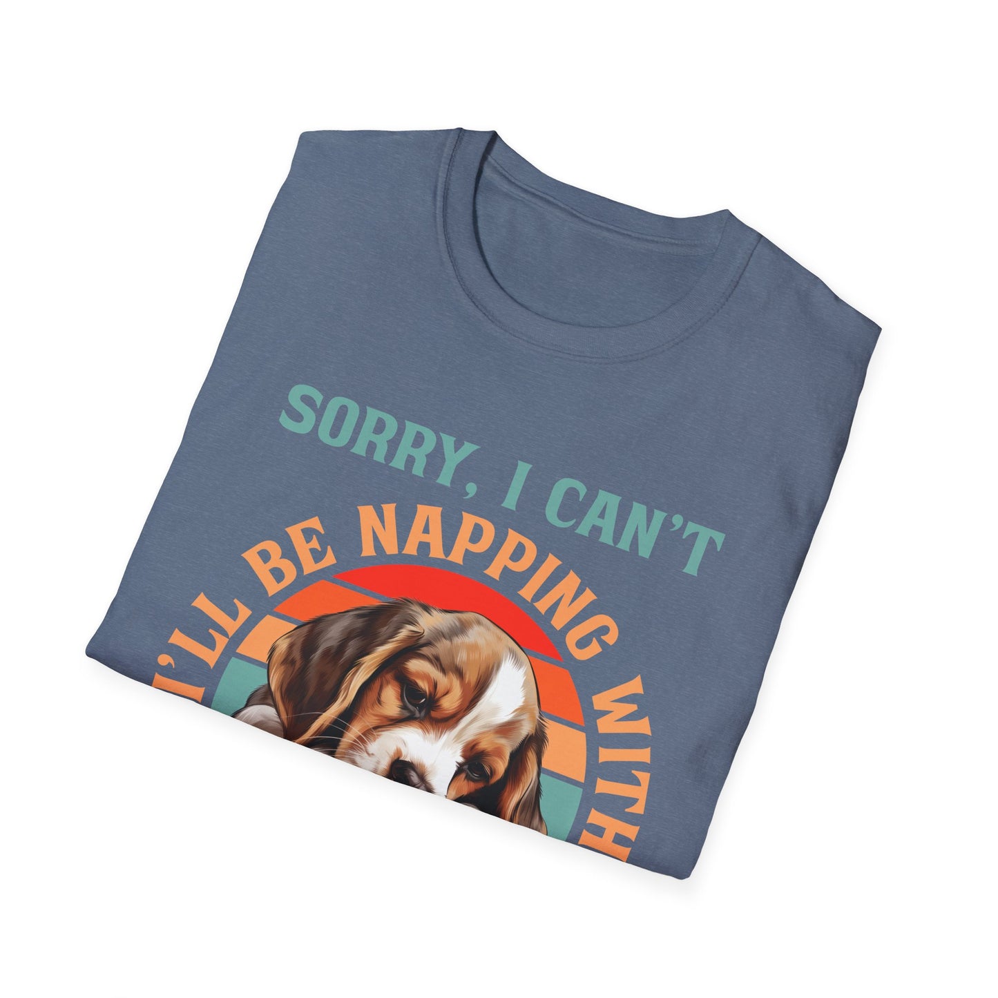 Beagle Dog Sorry I Can't I'll Be Napping With My Dog T-Shirt
