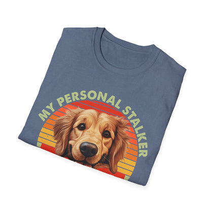Funny Golden Retriever T-Shirt - Unisex Softstyle