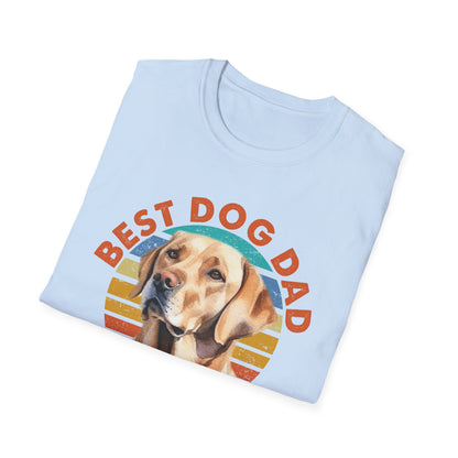 Labrador Retriever T-Shirt - Best Dog Dad Ever - Unisex
