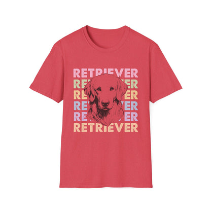Retro Golden Retriever T-Shirt