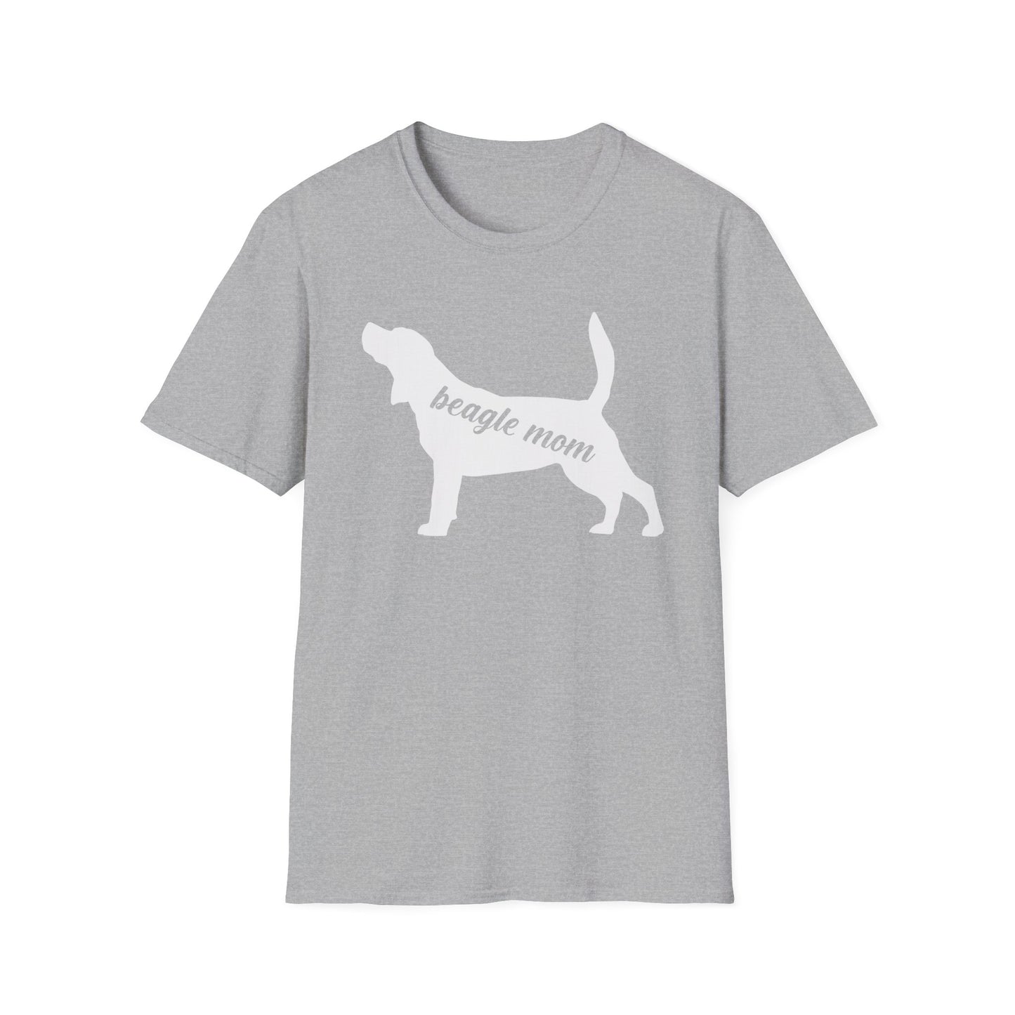Beagle Mom T-Shirt Dog Silhouette