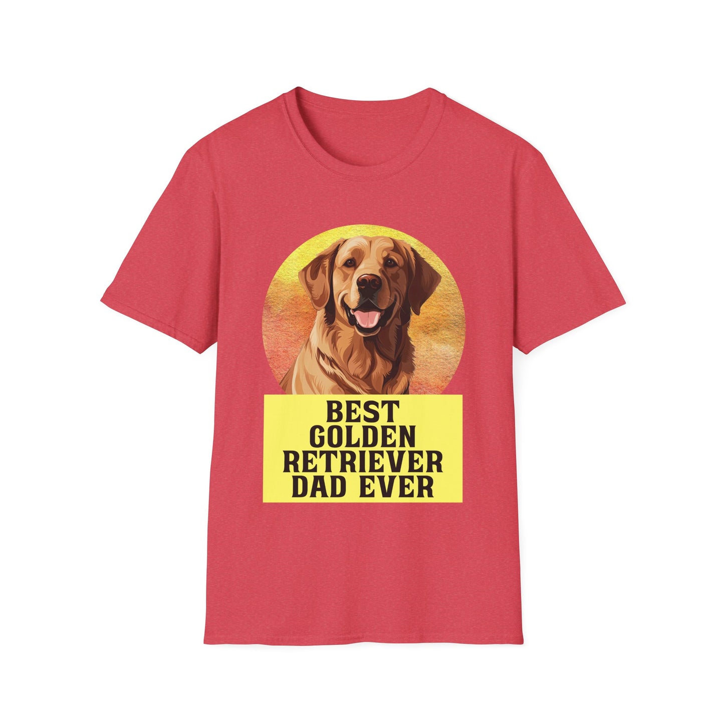 Golden Retriever T-Shirt - Best Golden Retriever Dad Ever