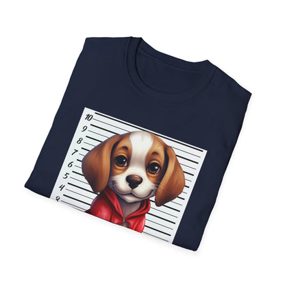 Beagle Dog Guilty of Stealing Hearts Mugshot T-Shirt