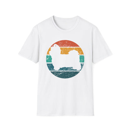 Shih Tzu T-Shirt Vintage Sunset Design