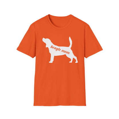 Beagle Mom T-Shirt Dog Silhouette