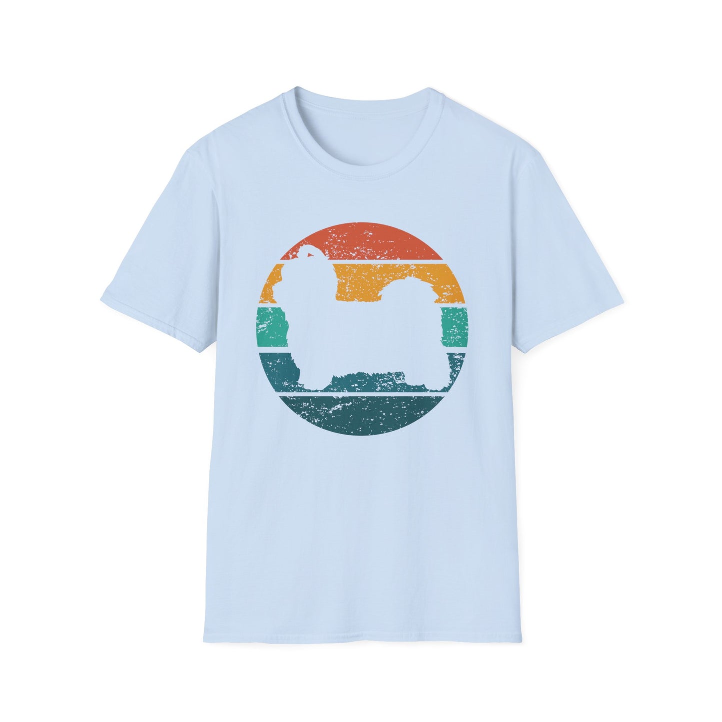 Shih Tzu T-Shirt Vintage Sunset Design