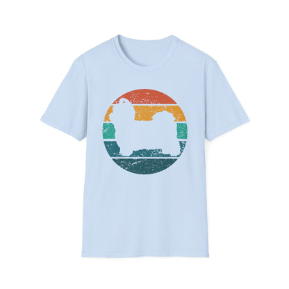 Shih Tzu T-Shirt Vintage Sunset Design