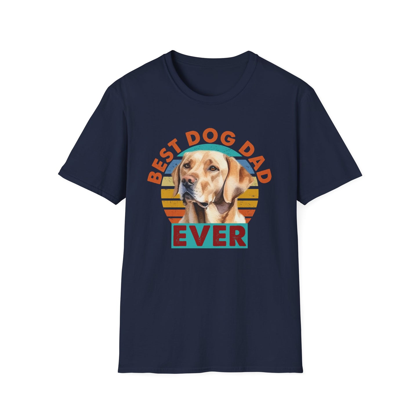 Labrador Retriever T-Shirt - Best Dog Dad Ever - Unisex