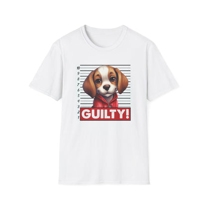 Beagle Dog Guilty of Stealing Hearts Mugshot T-Shirt