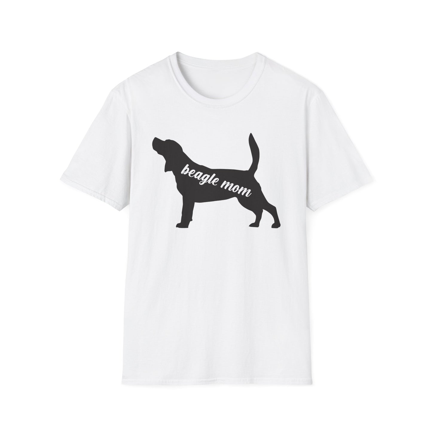 Beagle Mom T-Shirt Dog Silhouette