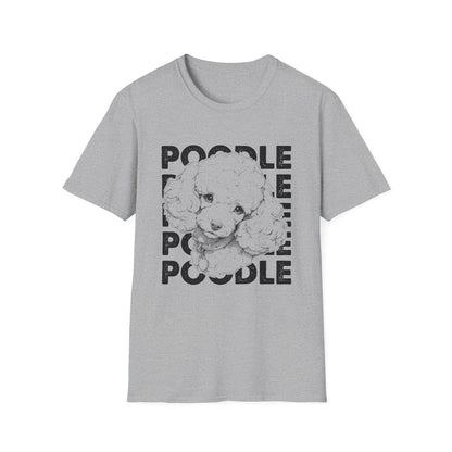 Poodle T-Shirt for Poodle Lovers and Owners - Unisex Softstyle