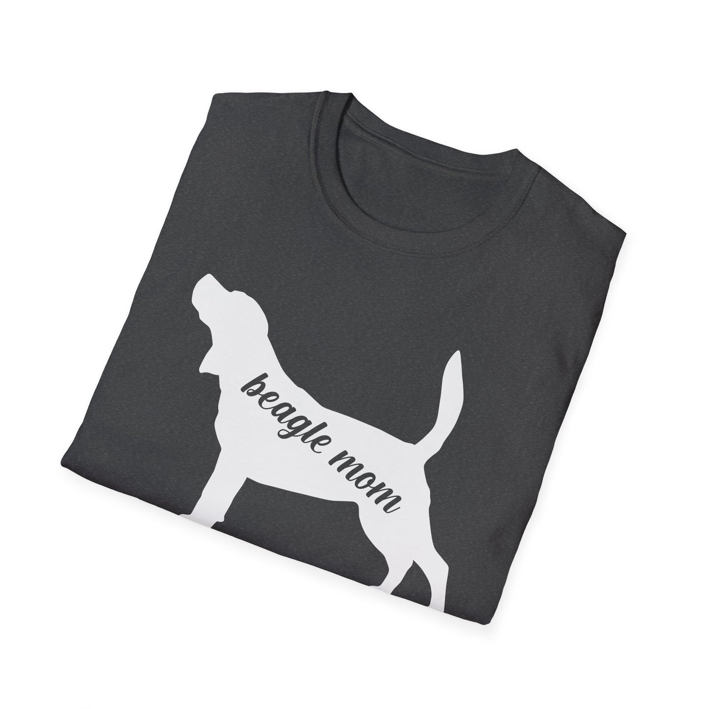 Beagle Mom T-Shirt Dog Silhouette