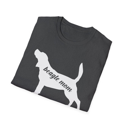Beagle Mom T-Shirt Dog Silhouette