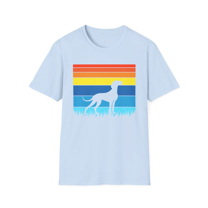 Vizsla Vintage Vibe T-Shirt - Vizsla Dog Breed Retro Design