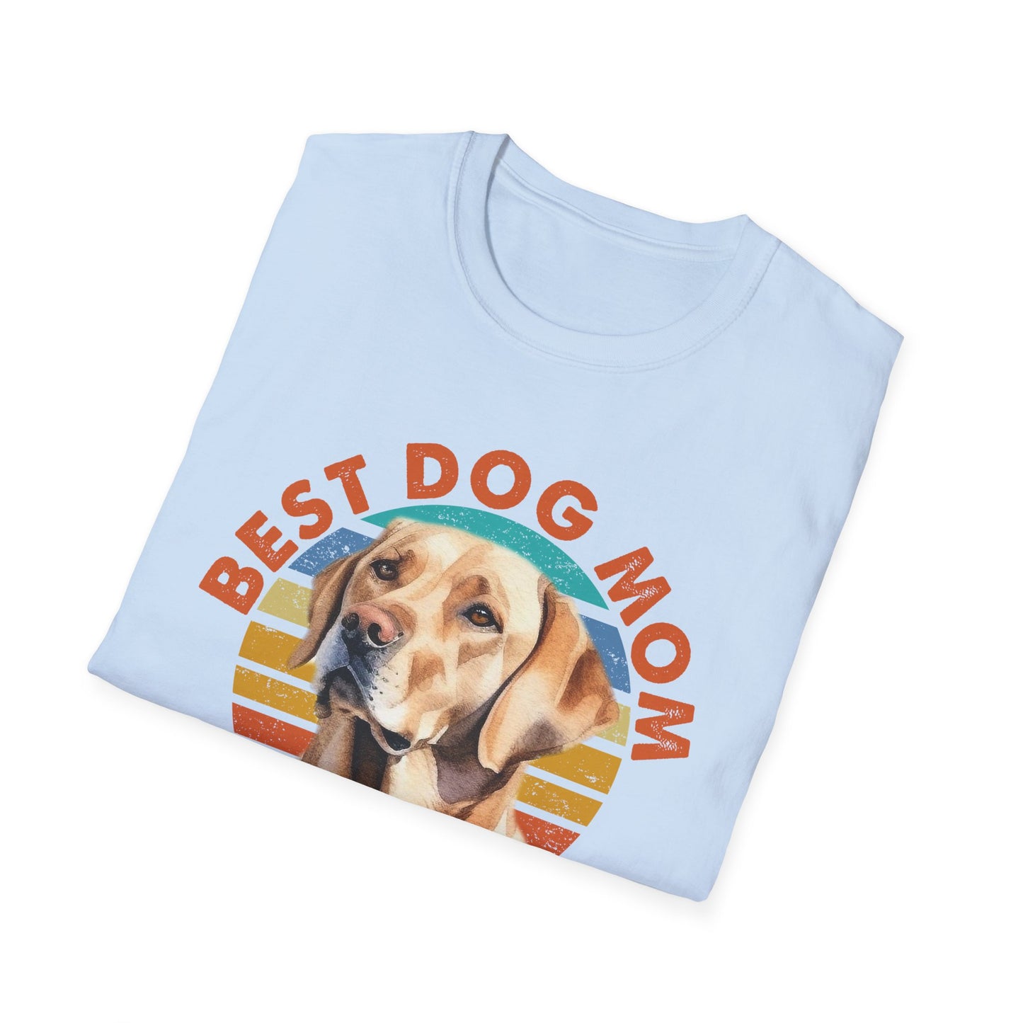 Labrador Retriever T-Shirt - Best Dog Mom Ever - Unisex